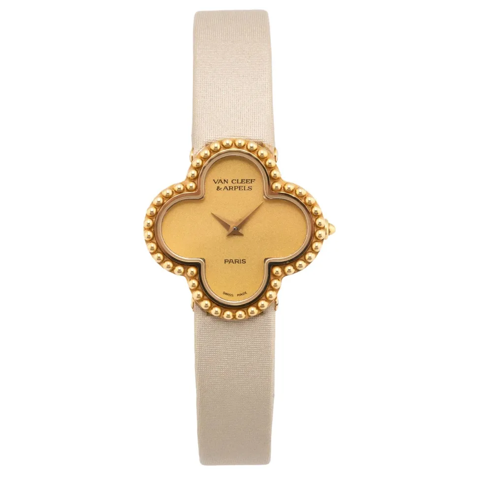 Van Cleef & Arpels Alhambra Wristwatch 18K Yellow Gold - 122974/WTYB00B2