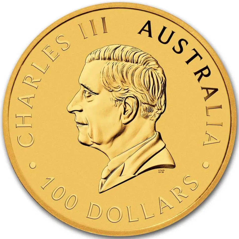 Perth Mint 2024 Australia 1 oz Gold Swan BU