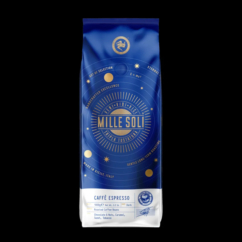 Mille Soli Coffee espresso - triple roast