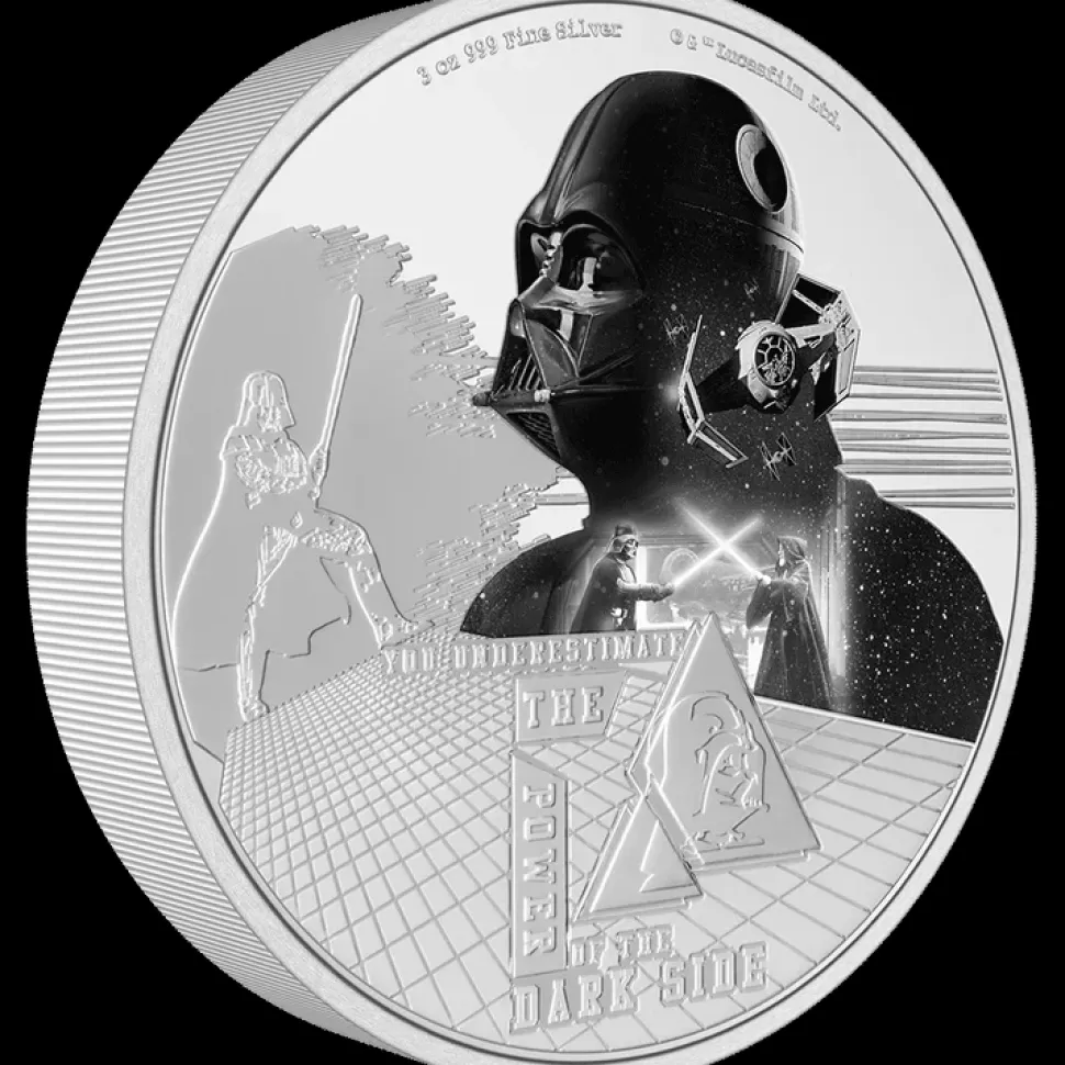 New Zealand Mint 2023 Darth Vader™ 3oz Silver Coin