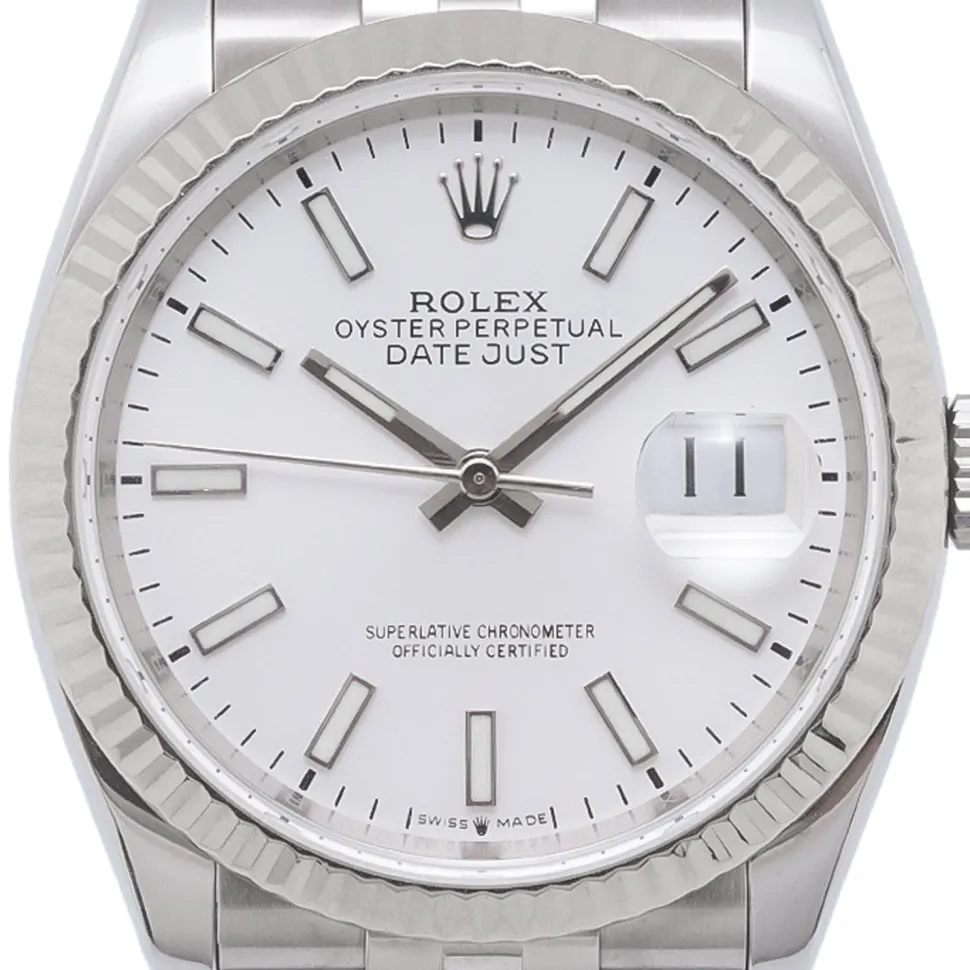 Rolex Datejust 36mm Silver Dial 2019 Jubilee - 126234