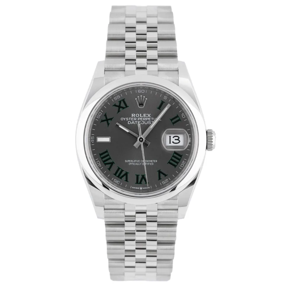 Rolex Datejust 36mm Wimbledon Dial 2024 Jubilee - 126200