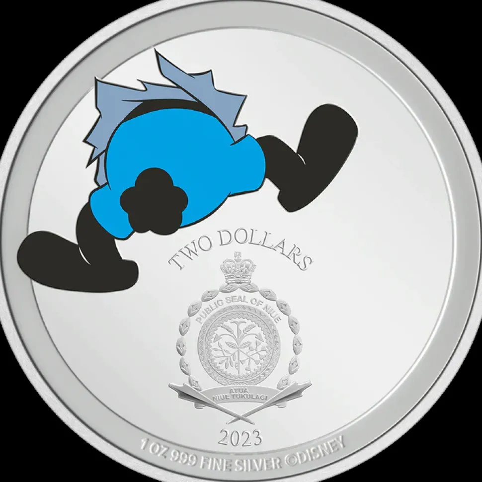 New Zealand Mint Disney 100 Years of Wonder – Oswald the Lucky Rabbit 1oz Silver Coin
