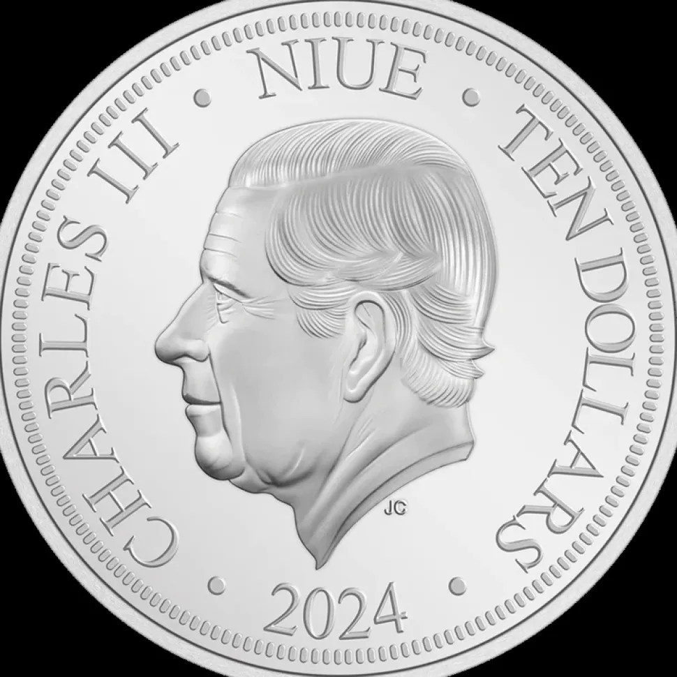 New Zealand Mint Disney Lunar – Happy Year of the Dragon 3oz Silver Coin