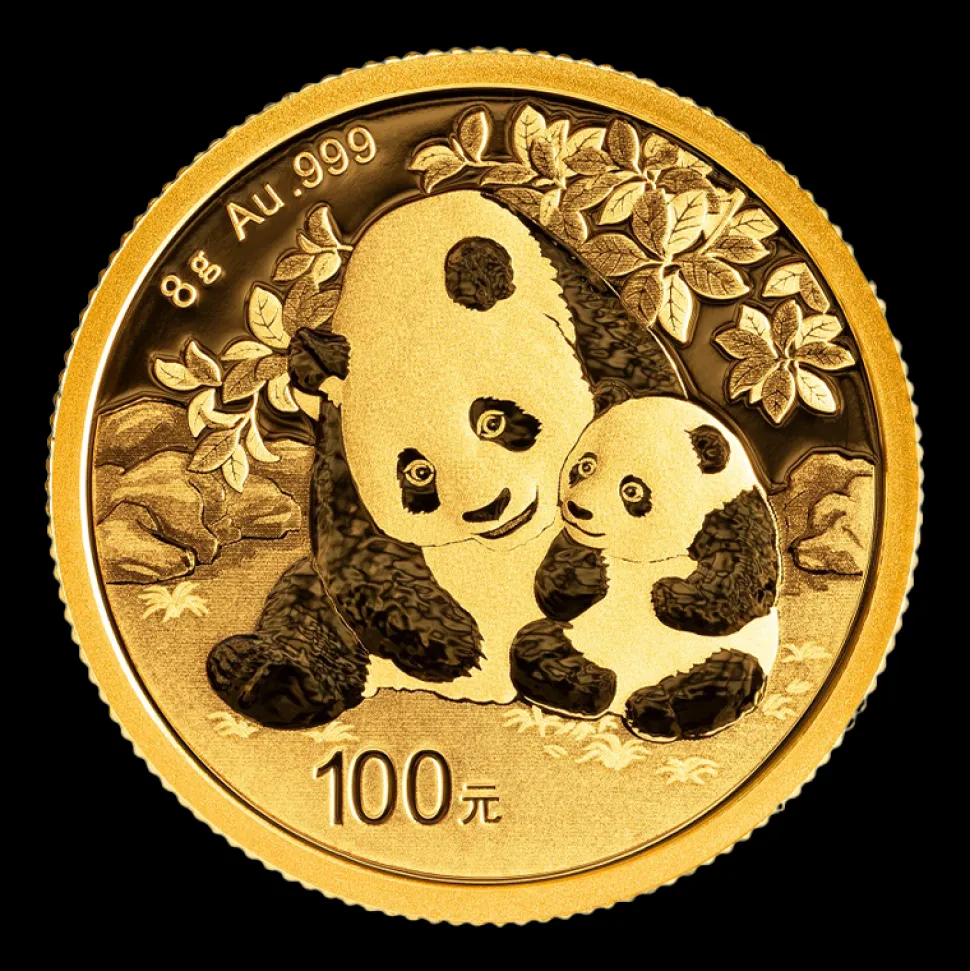 China Mint 8g Gold China Panda 2024