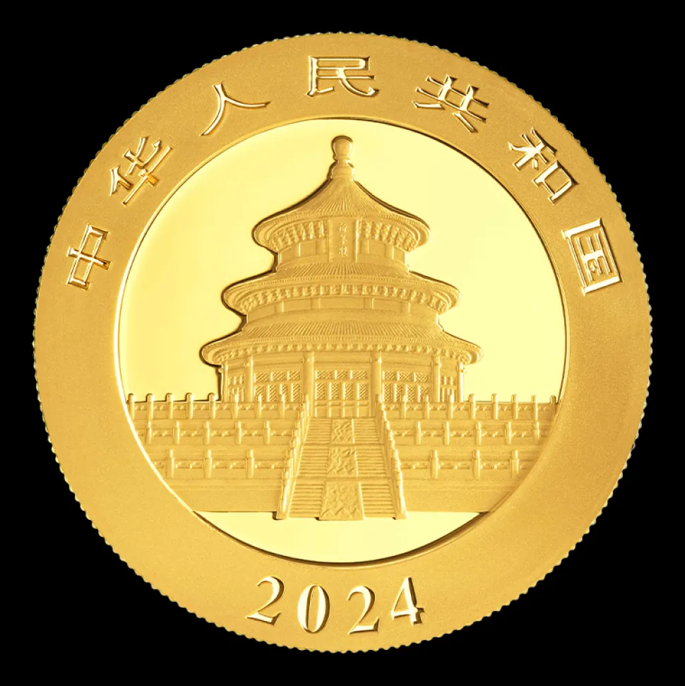 China Mint 8g Gold China Panda 2024