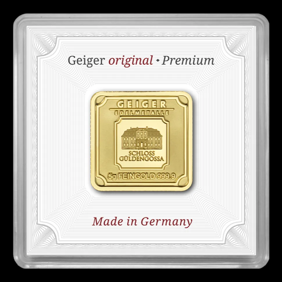 Geiger Edelmetalle 5g Goldbar Geiger