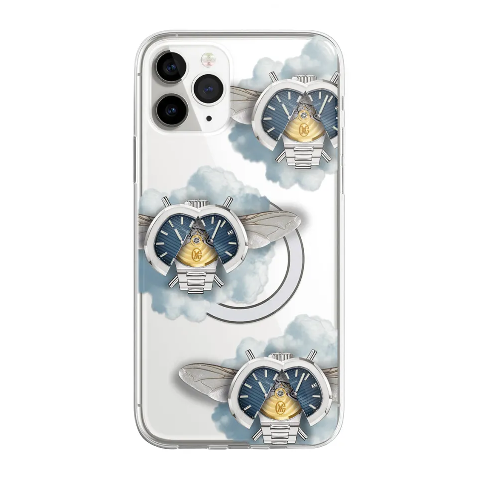 Marc Gebauer Gentlemen's Nautilus iPhone Case Transparent