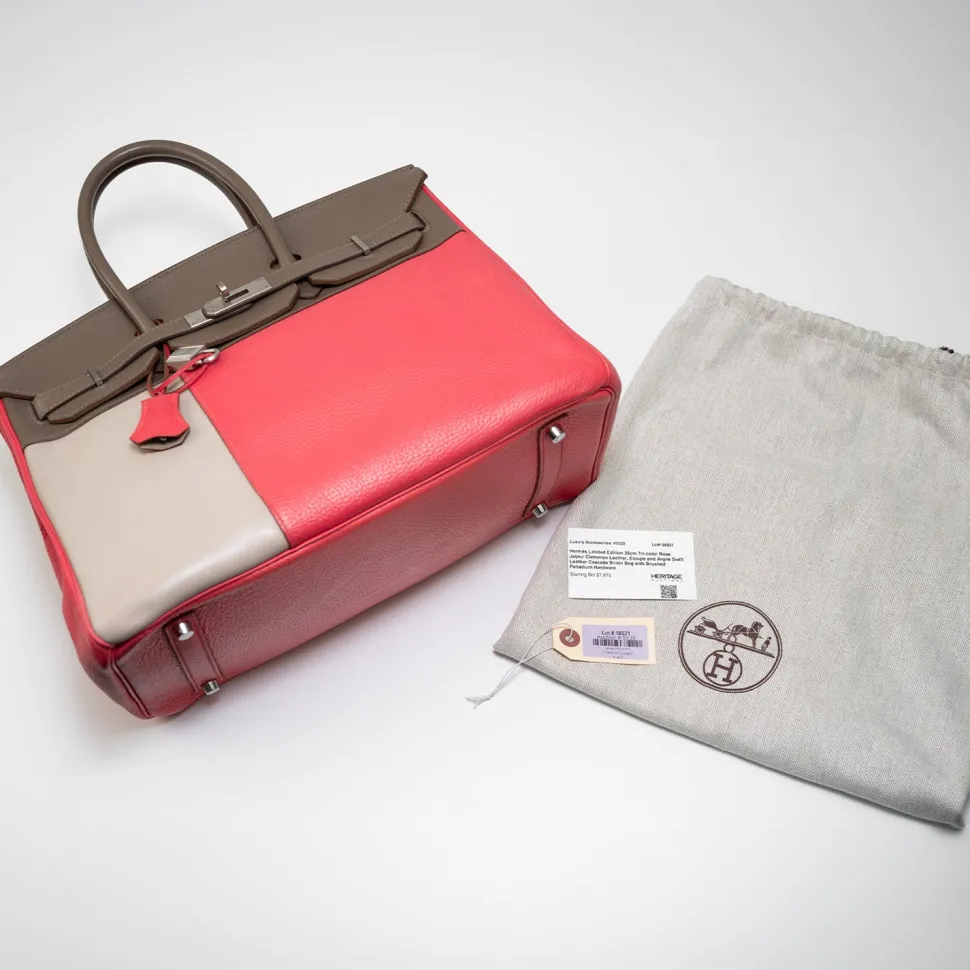 Hermes Birkin 35 Hermés Limited Edition 35cm Tri-Color