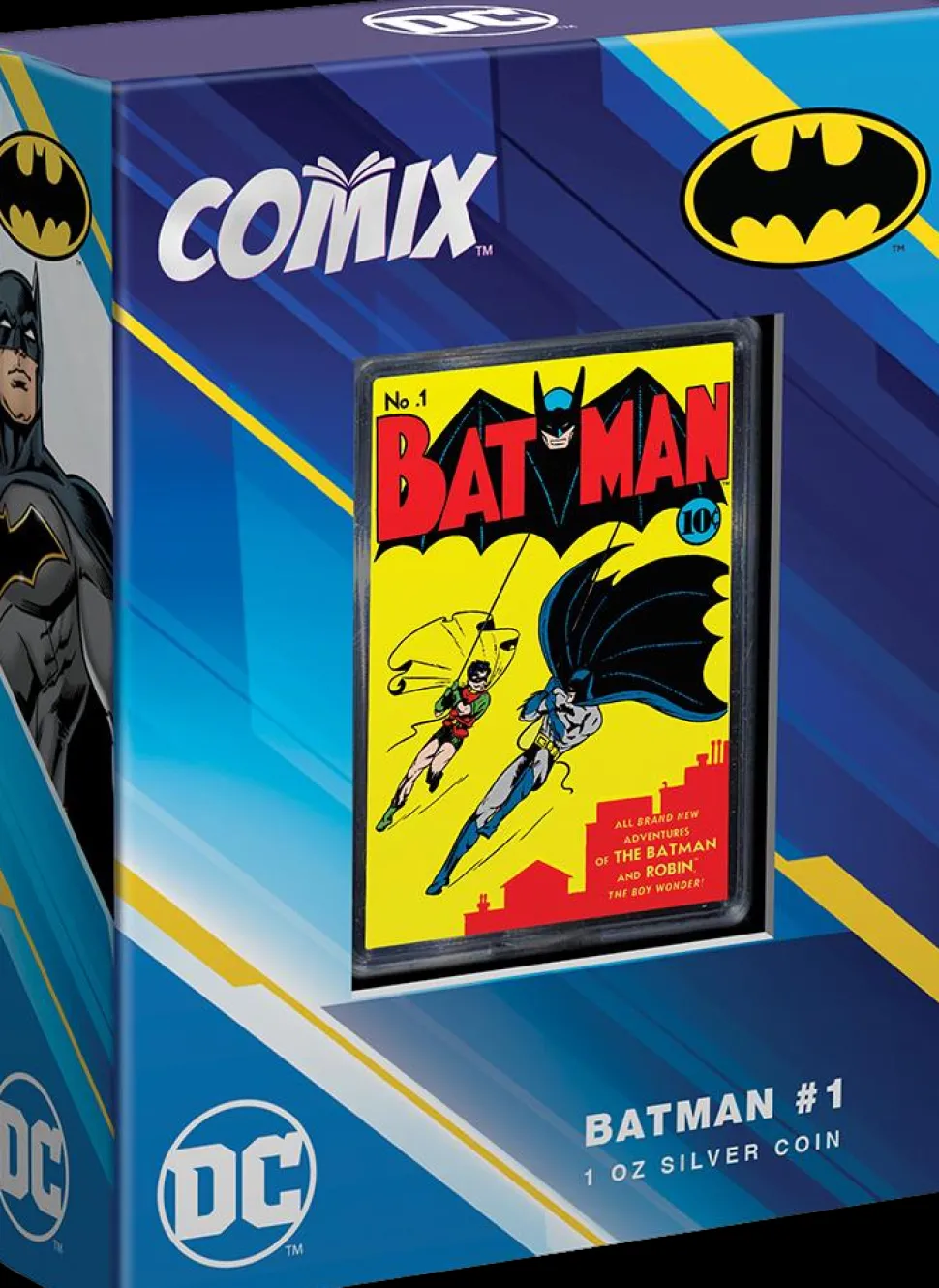 New Zealand Mint 1 ounce silver Batman Comix 2023 proof (edition: 5,000 | colored | proof)