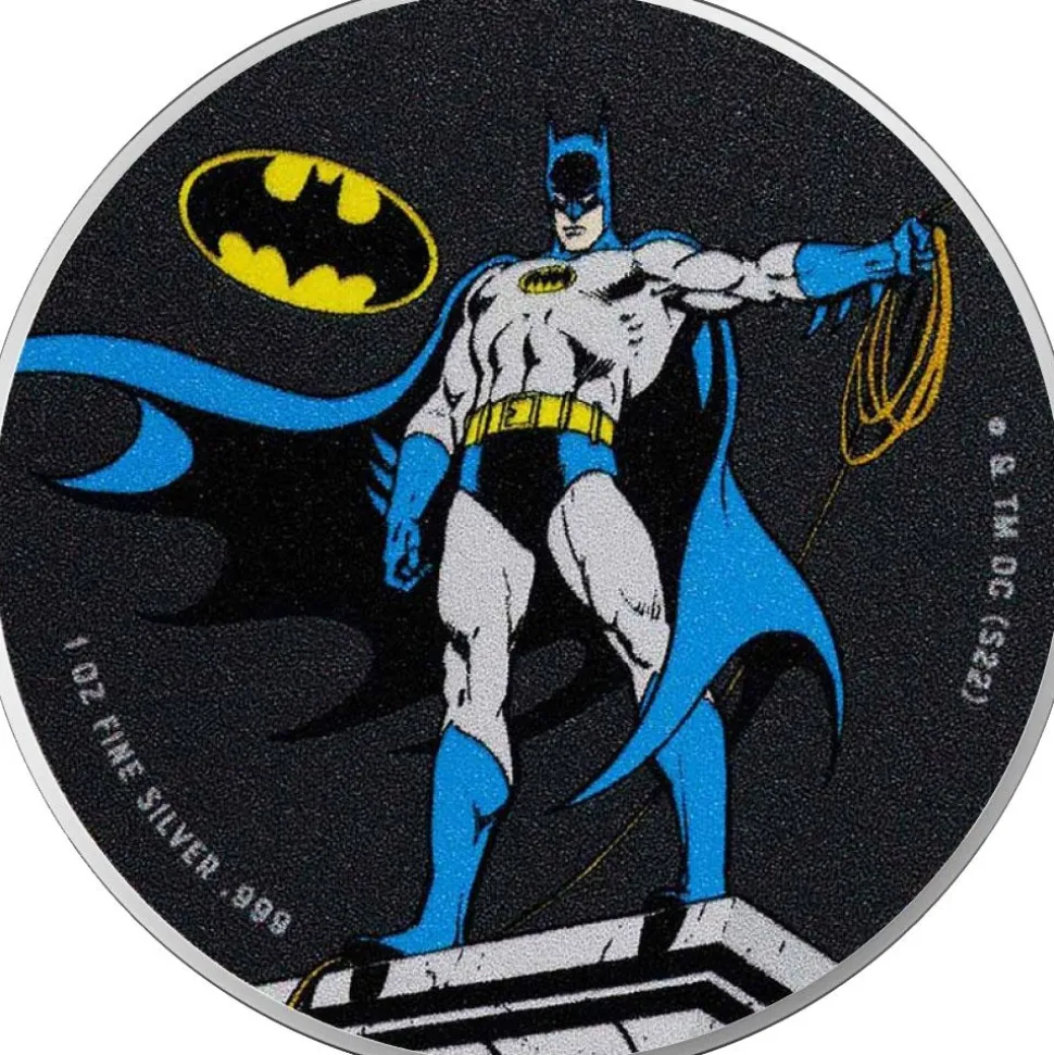 Diverse 1 ounce silver DC Comics Batman 2023 (edition: 2,500 | colored)