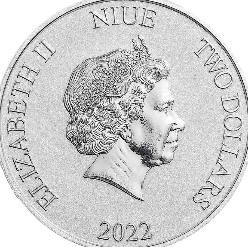 New Zealand Mint 1 ounce Silver Disney™ Aladdin 2022 (Mintage 30,000)