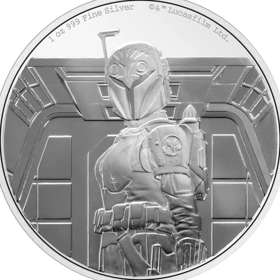 New Zealand Mint 1 ounce silver Star Wars Bo-Katan Kryze 2022 proof (mintage: 5,000 | proof)