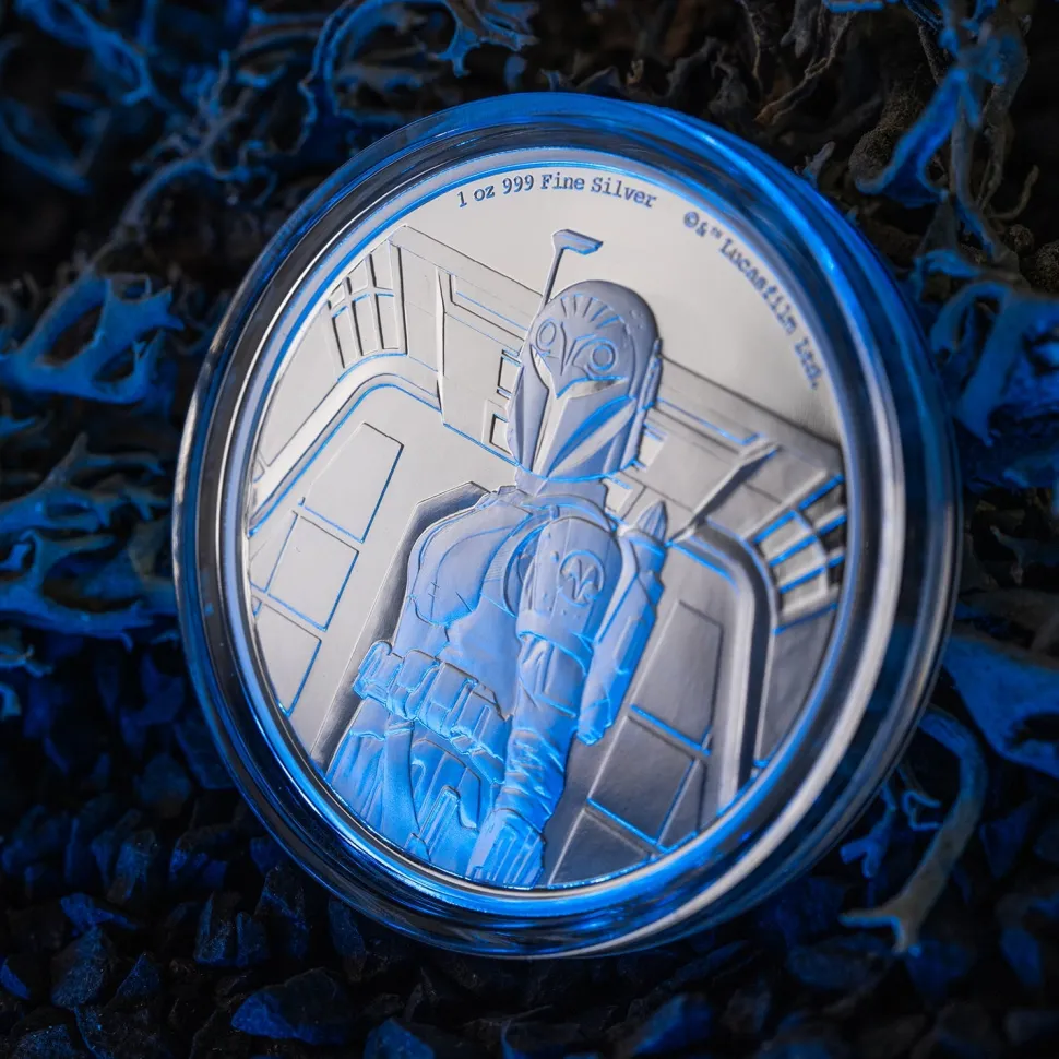 New Zealand Mint 1 ounce silver Star Wars Bo-Katan Kryze 2022 proof (mintage: 5,000 | proof)