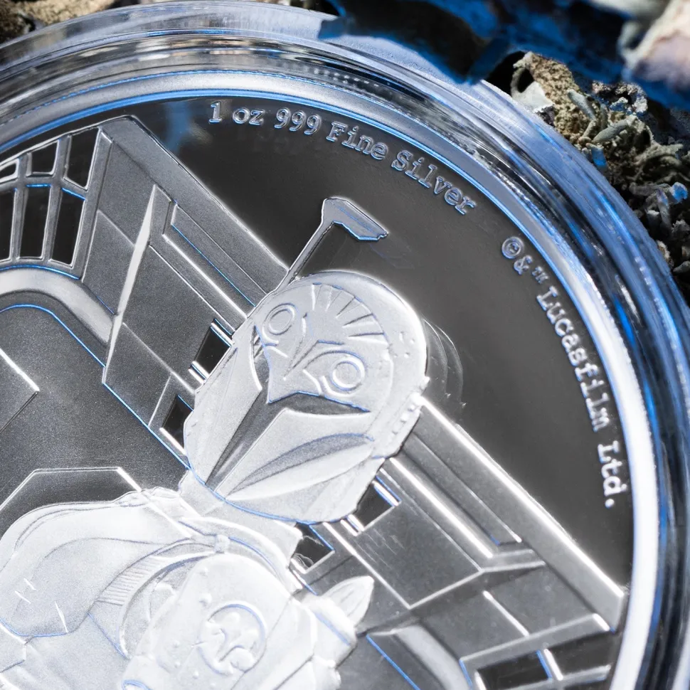 New Zealand Mint 1 ounce silver Star Wars Bo-Katan Kryze 2022 proof (mintage: 5,000 | proof)