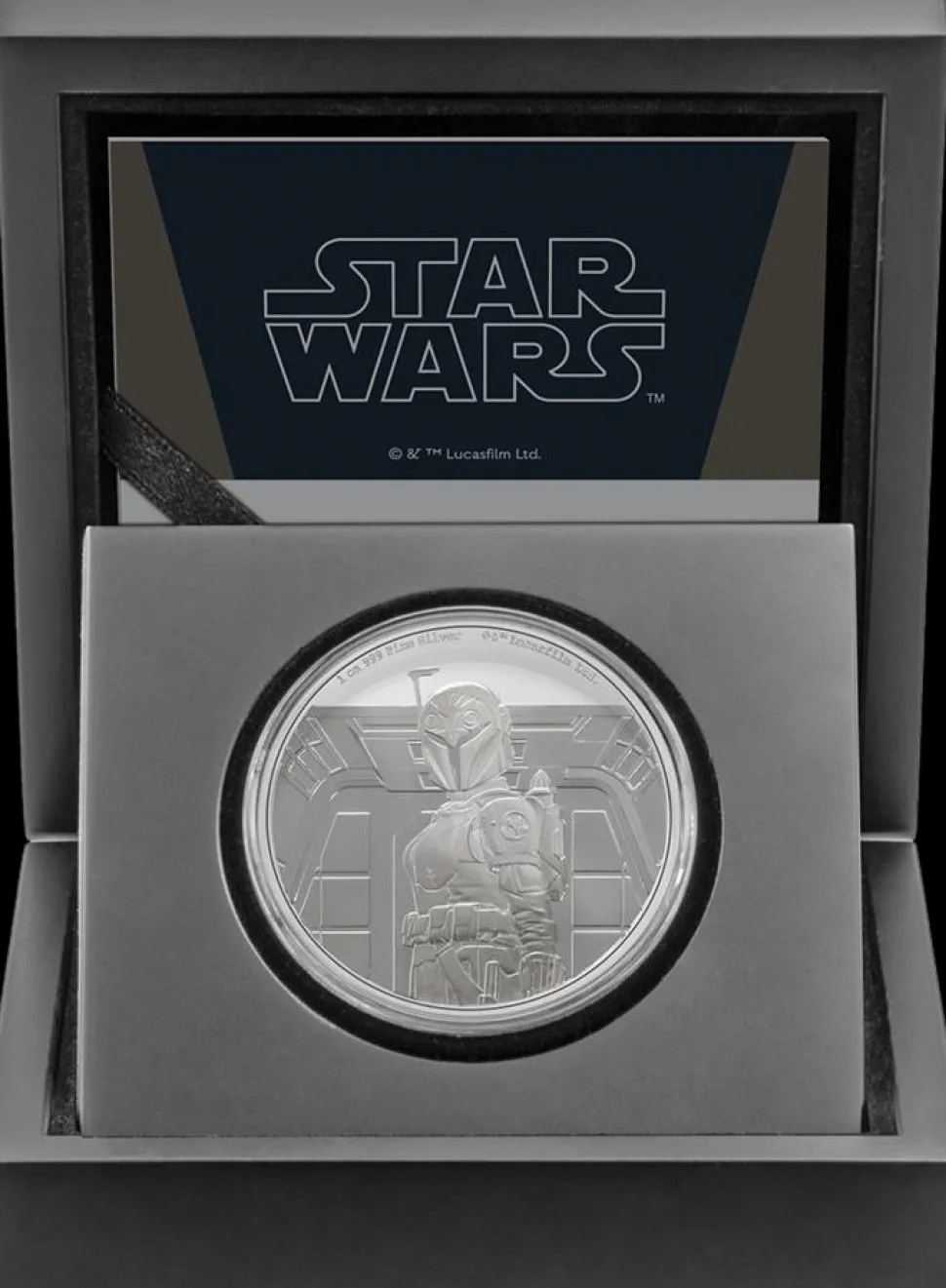 New Zealand Mint 1 ounce silver Star Wars Bo-Katan Kryze 2022 proof (mintage: 5,000 | proof)