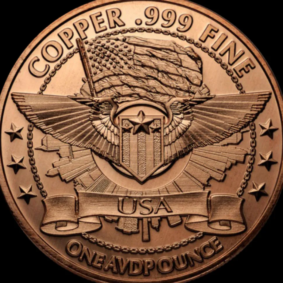 Diverse 1oz Coppercoin Aliens -They are here-