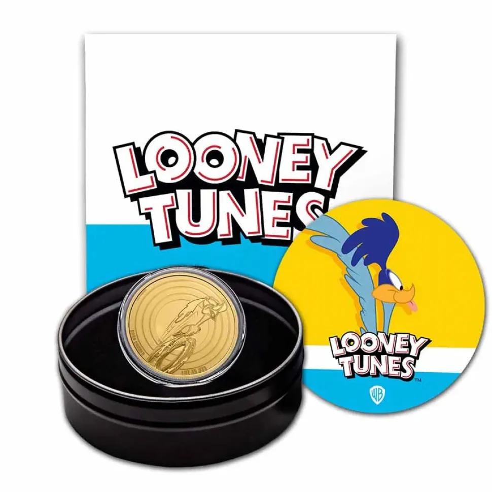 Diverse 1 oz Gold - Looney Tunes Road Runner - Samoa 2023 BU