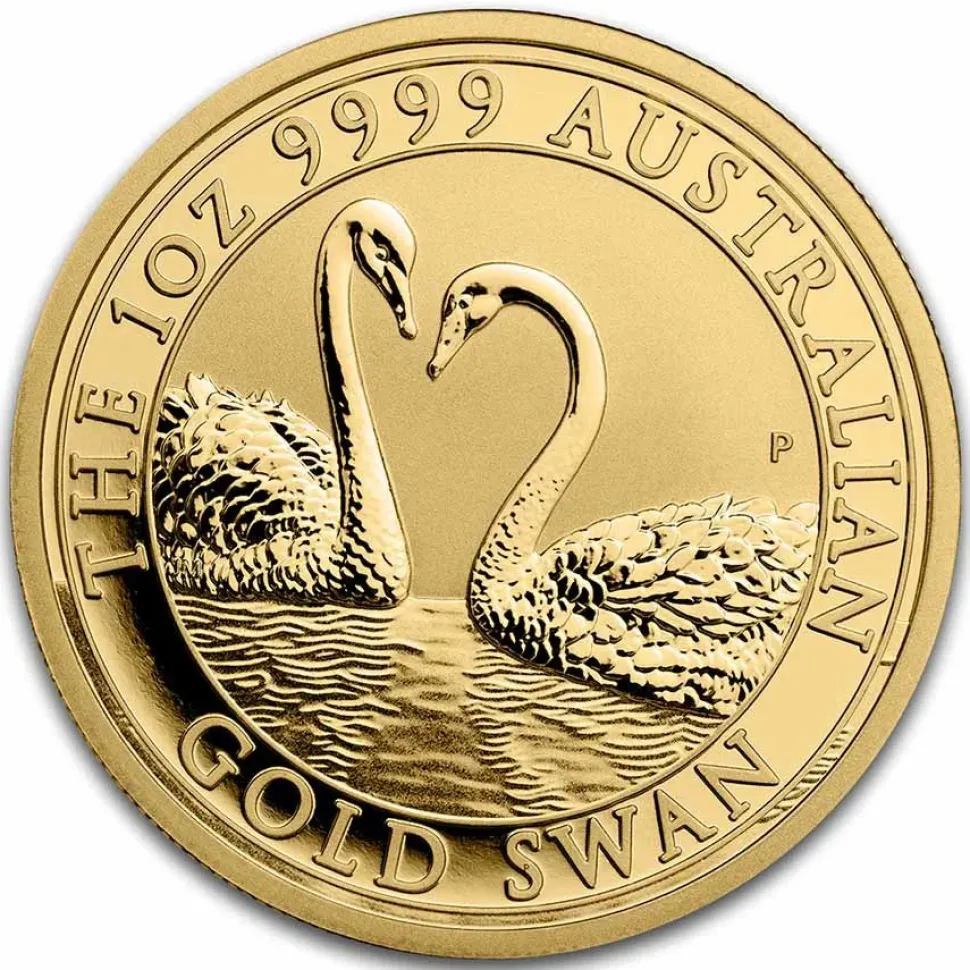 Perth Mint 1 oz Gold - Swan Australia 2022 BU