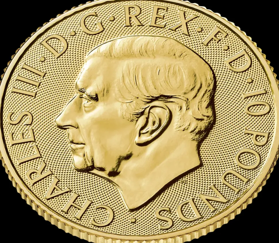 Royal Mint: The British Royal Mint 1/10oz Gold Britannia 2025 (Charles III.)