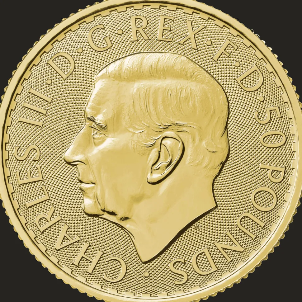 Royal Mint: The British Royal Mint 1/2oz Gold Britannia 2024 (Charles III.)