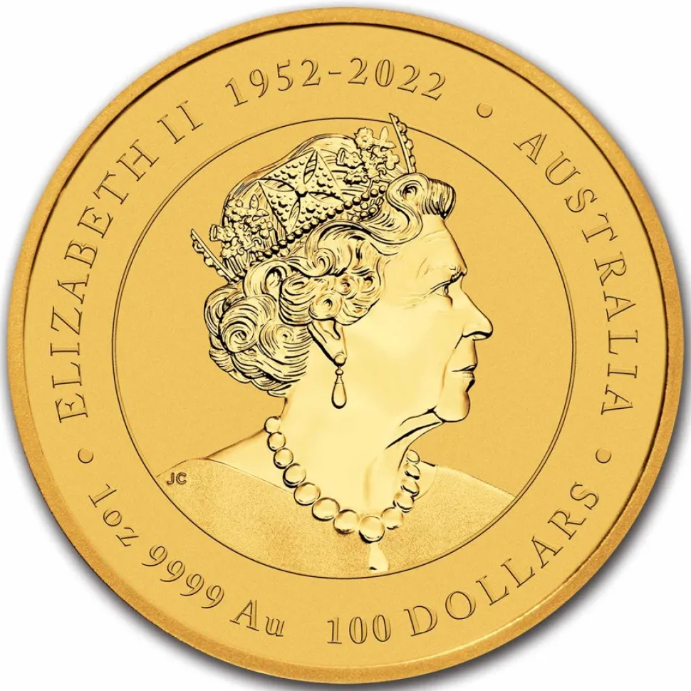 Perth Mint 1 oz Gold Lunar Dragon 2024