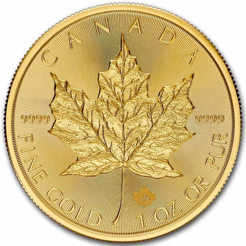 ROYAL CANADIAN MINT 1oz Gold Maple Leaf 2024