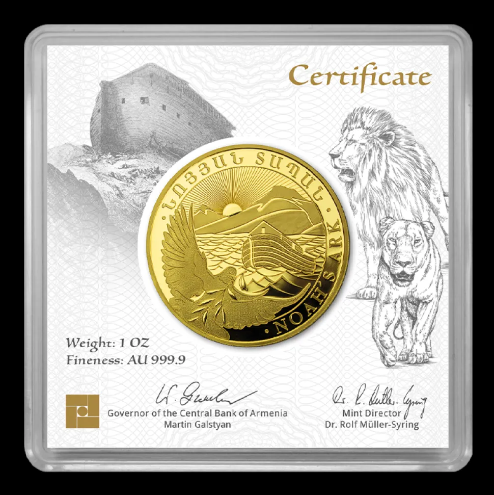 LEV 1oz Gold Noah`s Ark 2024 (Edition: 25.000)