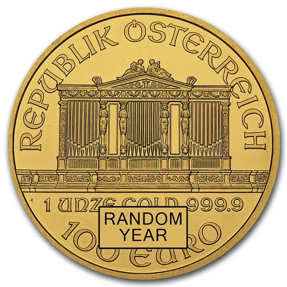 Münze Österreich 1oz Gold Philharmoniker 2024