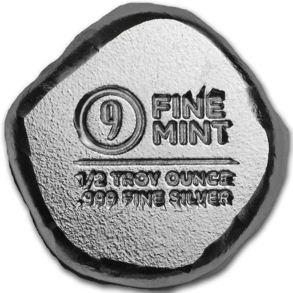 9Fine Mint 1/2 oz Hand Poured Lucky Pieces