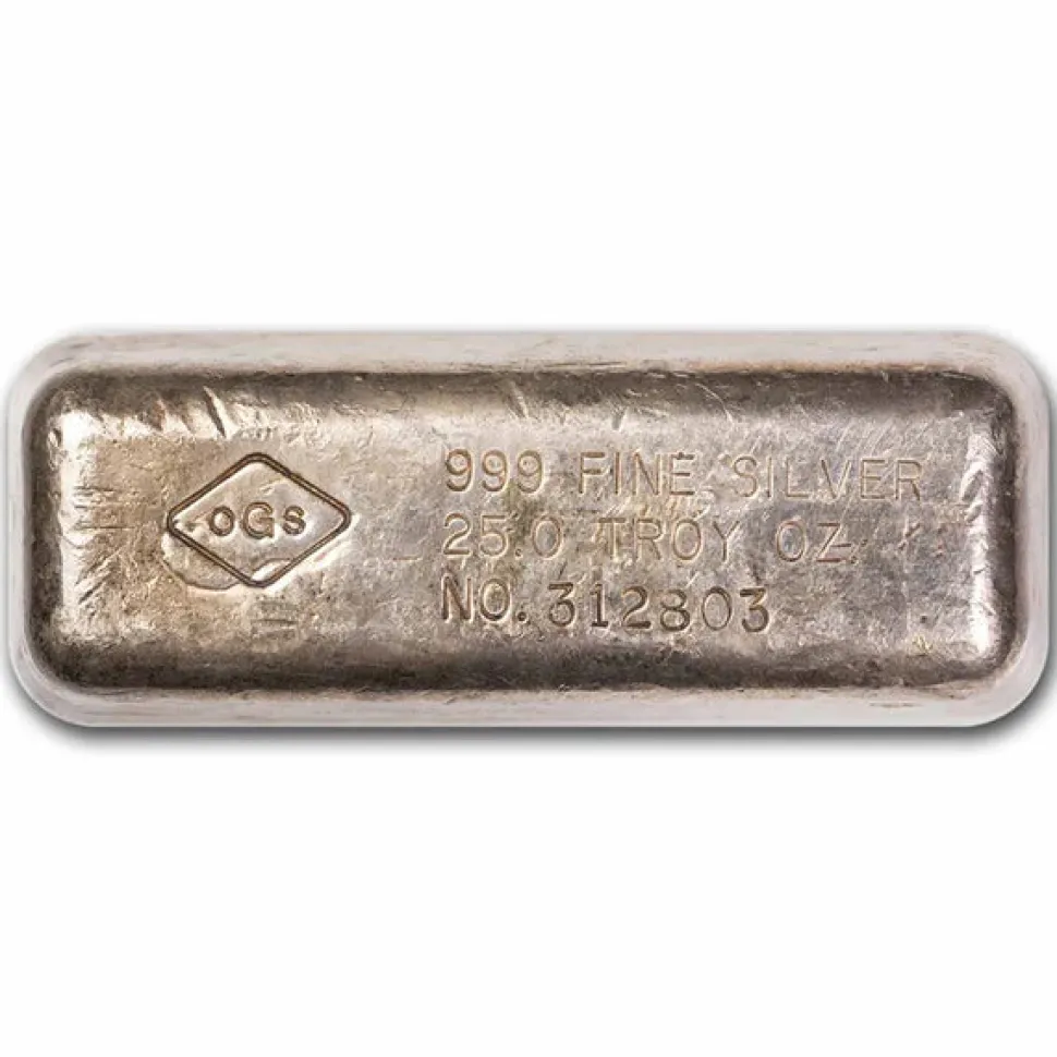 Marc Gebauer 25 oz Silver Bar - Vintage OGS