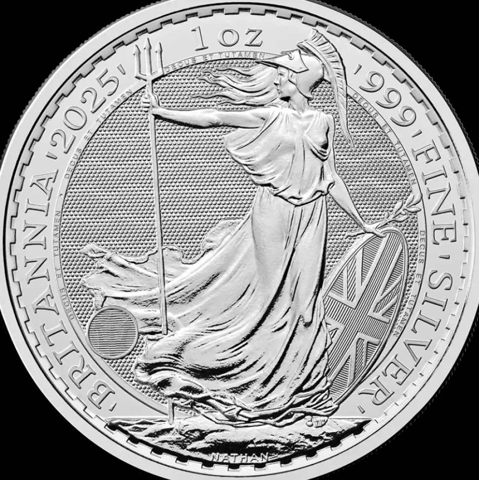 Royal Mint: The British Royal Mint 1oz Silver Britannia 2025 (Charles III.)