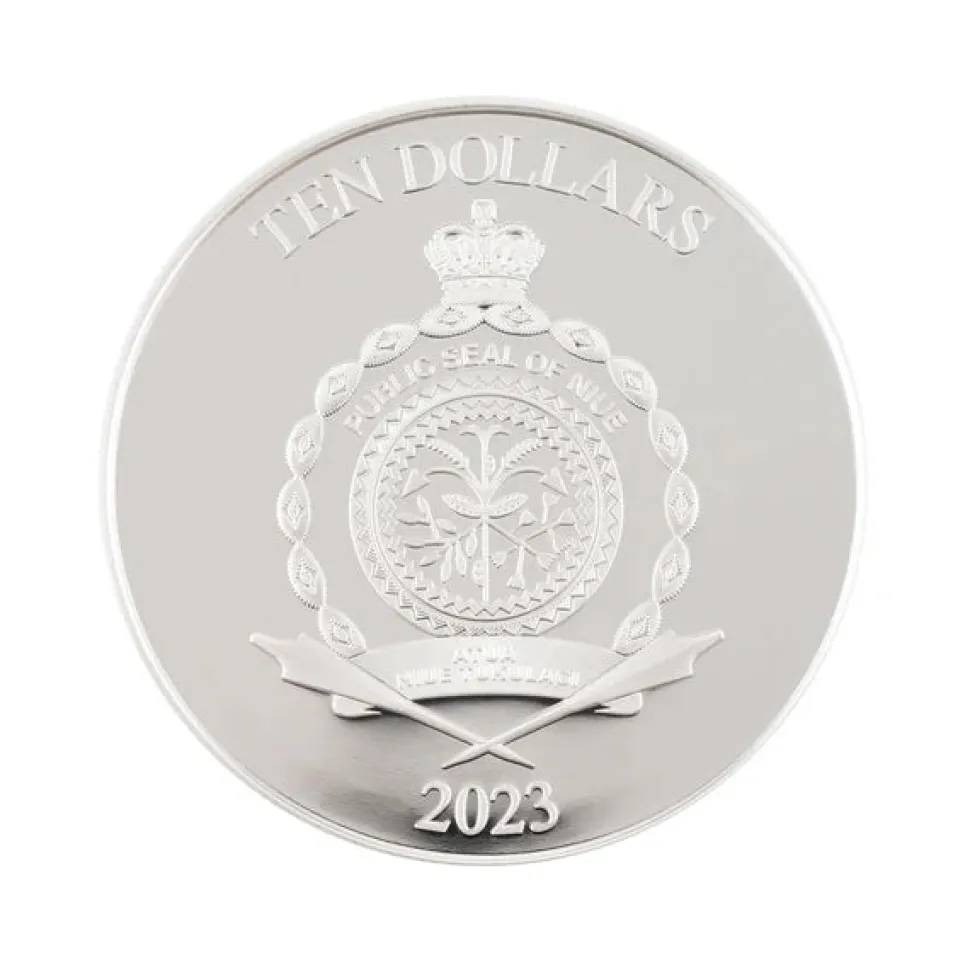 New Zealand Mint 3oz Silver Coin Star Wars Han Solo 2023 PP (Edition: 999 | polished plate | Niue)