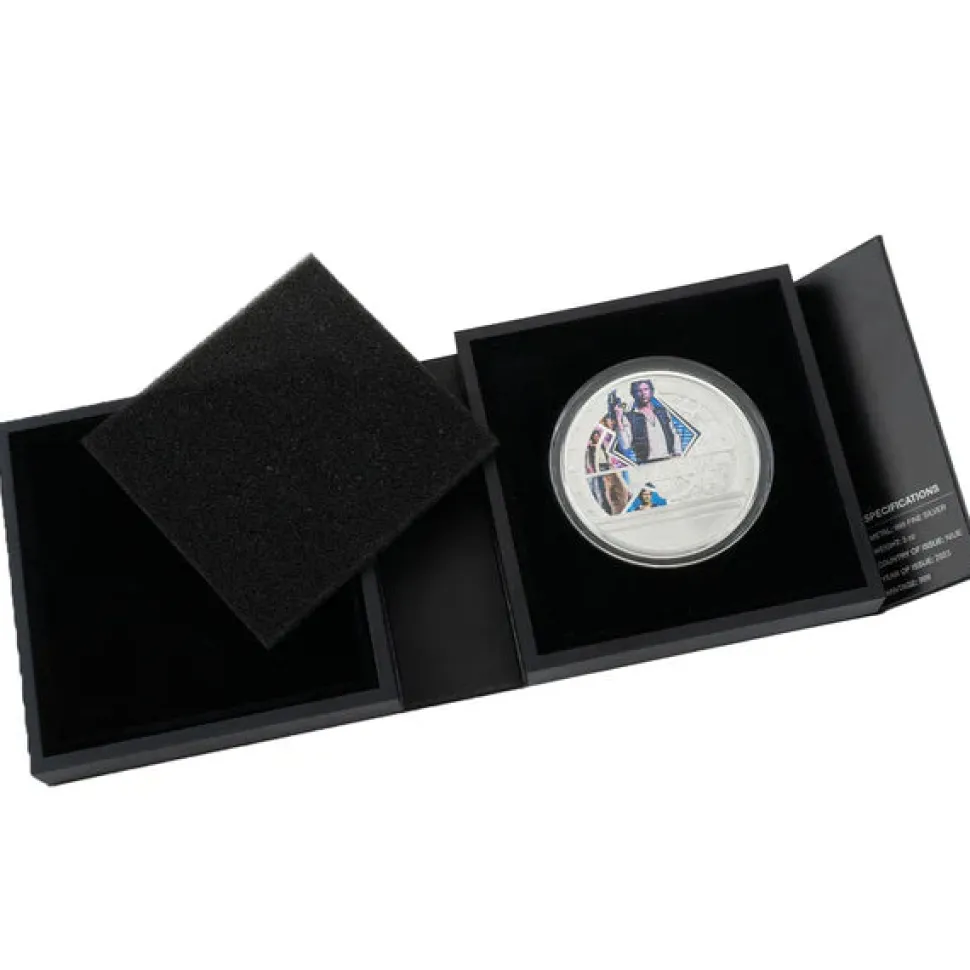 New Zealand Mint 3oz Silver Coin Star Wars Han Solo 2023 PP (Edition: 999 | polished plate | Niue)