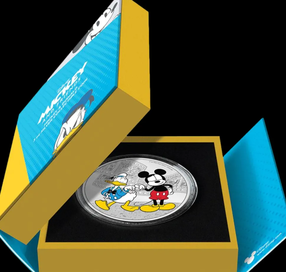 New Zealand Mint 3 oz Silver Donald Duck Mickey & Friends Walt Disney 2023 (edition: 1,000 | colored | proof)