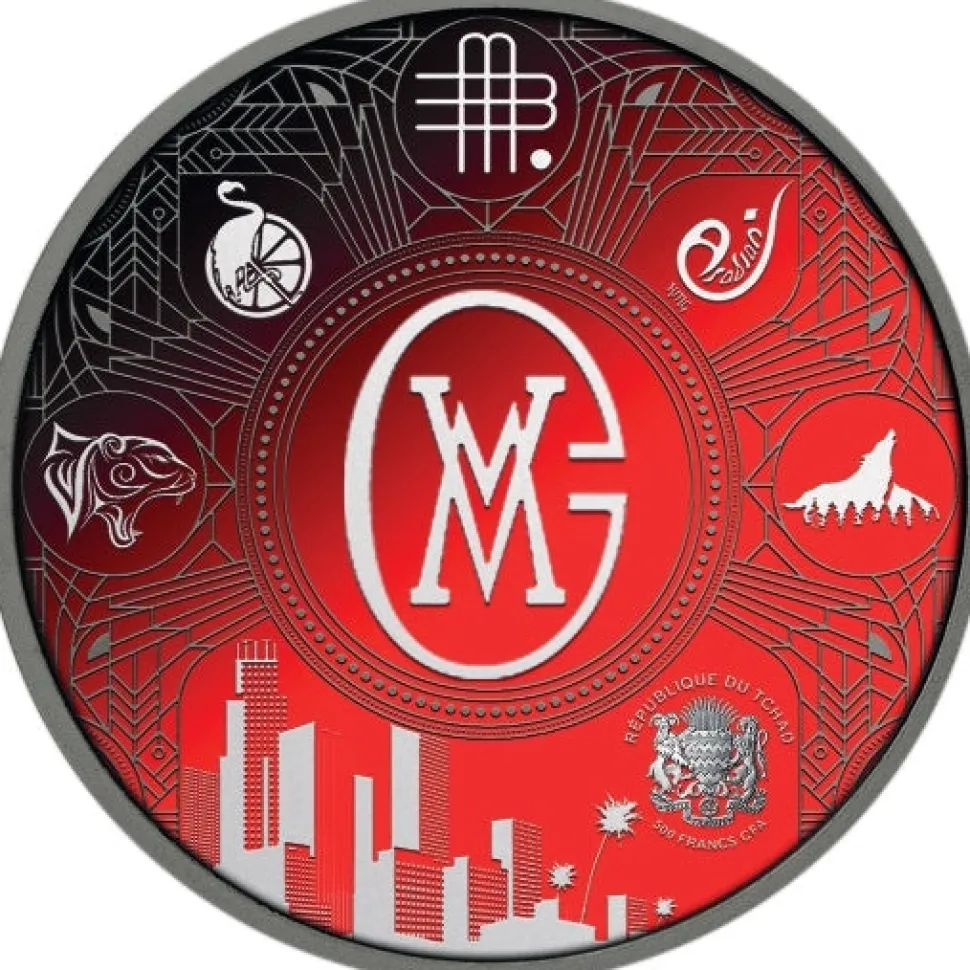 Marc Gebauer x Kettner Metalle 1oz Silver Marc Gebauer PP Dark Side (Edition: 100 | Polished Plate)