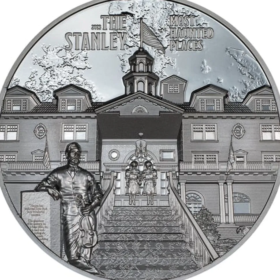 B.H. Mayer 2oz Silver Most Haunted Places The Stanley 2023 The HR (Edition: 1.909 | Ultra High Relief