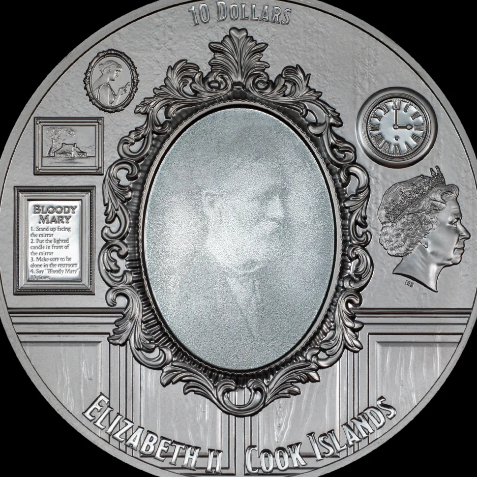 B.H. Mayer 2oz Silver Most Haunted Places The Stanley 2023 The HR (Edition: 1.909 | Ultra High Relief