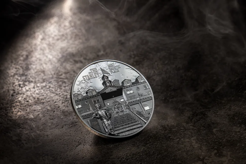 B.H. Mayer 2oz Silver Most Haunted Places The Stanley 2023 The HR (Edition: 1.909 | Ultra High Relief