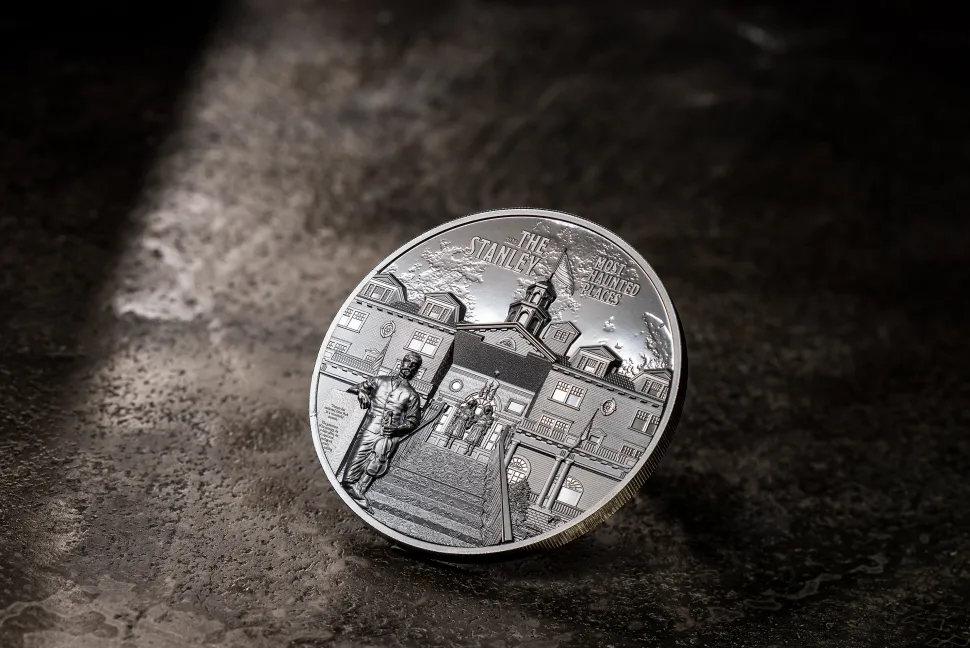 B.H. Mayer 2oz Silver Most Haunted Places The Stanley 2023 The HR (Edition: 1.909 | Ultra High Relief
