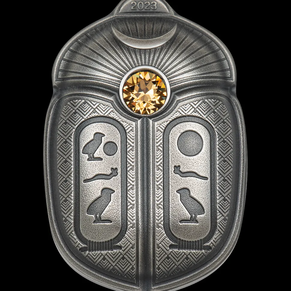 CIT 1oz Silver Palau - Scarab 2023 - Cheops 2022 (Edition: 1500)