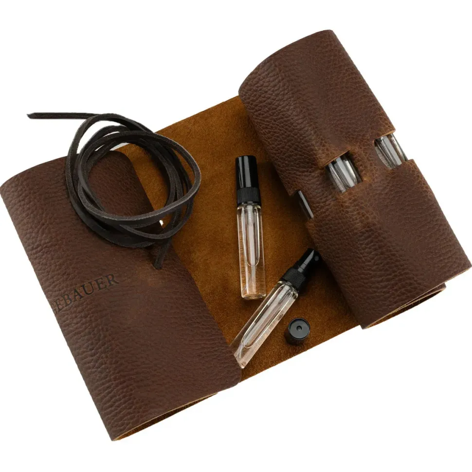 Marc Gebauer Perfume leather travel case
