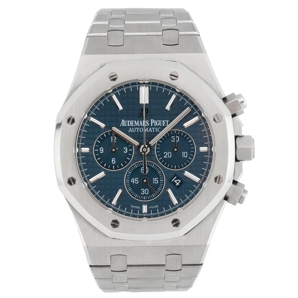 Audemars Piguet Royal Oak Chronograph Blue Dial 2016 - 26320ST.OO.1220ST.03