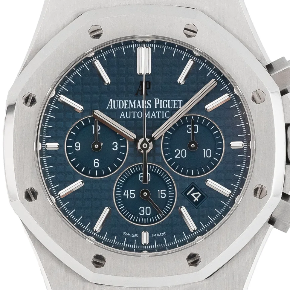 Audemars Piguet Royal Oak Chronograph Blue Dial 2016 - 26320ST.OO.1220ST.03