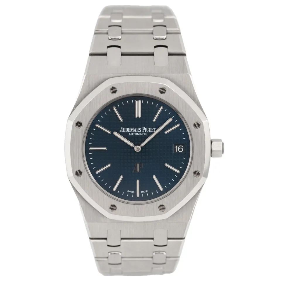 Audemars Piguet Royal Oak Jumbo Ultra Thin Blue Dial 2014 - 15202ST.OO.1240ST.01.A