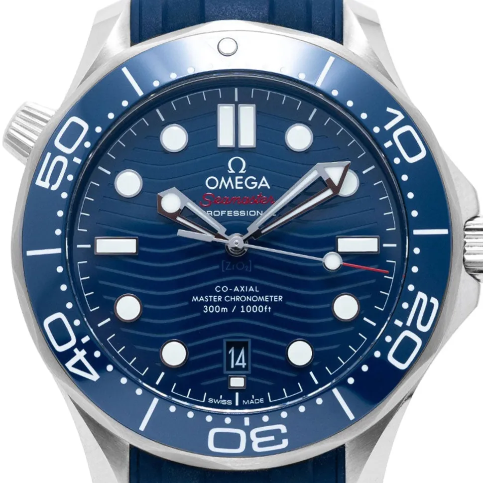 Omega Seamaster Diver 300M Blue Dial 2024 - 210.32.42.20.03.001