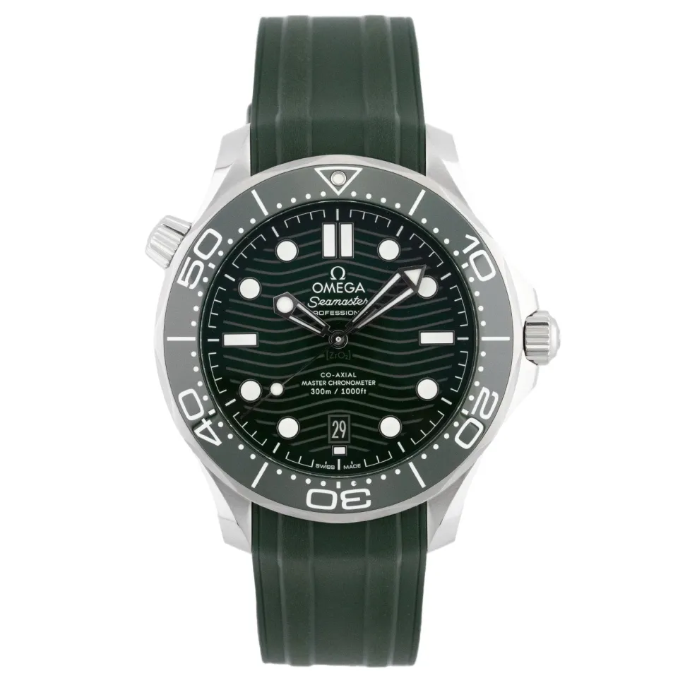 Omega Seamaster Diver 300M Green Dial 2024 - 210.32.42.20.10.001