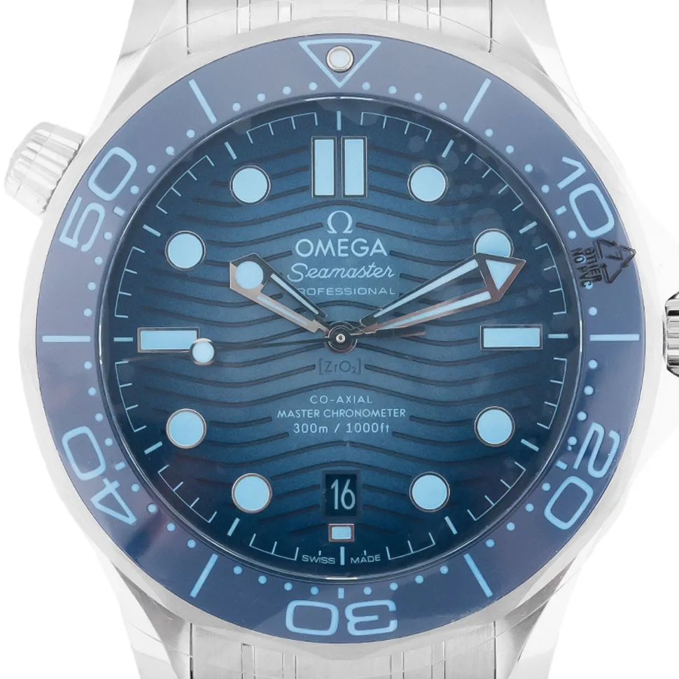 Omega Seamaster Diver 300M Summer Blue Dial 2024 - 210.30.42.20.03.003