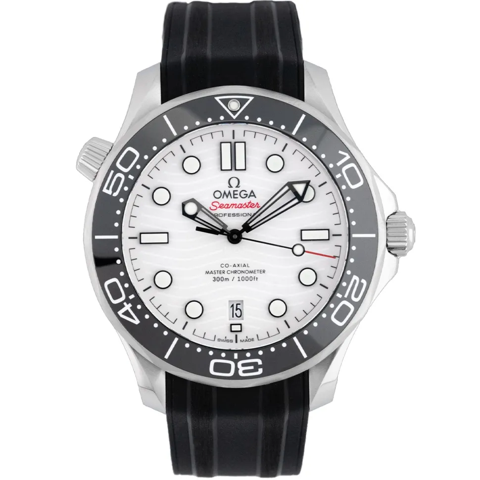 Omega Seamaster Diver 300M White Dial 2024 - 210.32.42.20.04.001