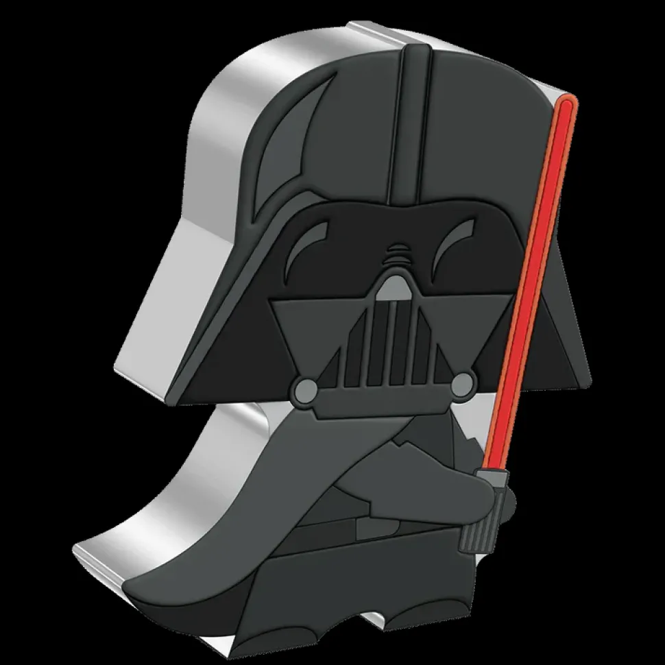 New Zealand Mint Star Wars: Return of the Jedi™ – Darth Vader™ 1oz Silver Chibi® Coin